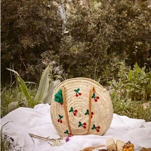 Sézane Cherry 🍒 Basket Bag